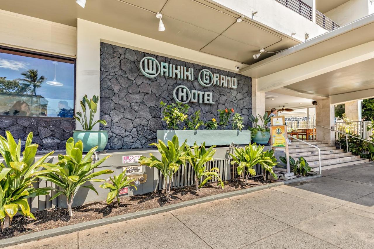 Inviting Waikiki Grand Hotel Room One Block To Beach! Honolulu Exterior foto